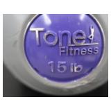 TONE FITNESS KETTLEBELL SET