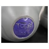 TONE FITNESS KETTLEBELL SET