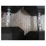 PAIR OF 90 LB DUMBBELLS