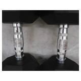 PAIR OF 35 LB DUMBBELLS