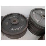 2 -45 LB BARBELL WEIGHTS