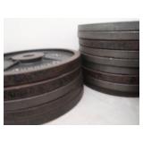 2 -45 LB BARBELL WEIGHTS