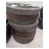 2 -25 LB BARBELL WEIGHTS