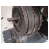 WEIGHT RACK W/WEIGHTS