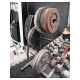 WEIGHT RACK WITH WEIGHTS