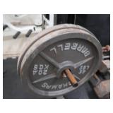 WEIGHT RACK WITH WEIGHTS