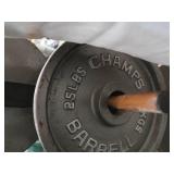 WEIGHT RACK WITH WEIGHTS