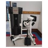 LIFE FITNESS ABDOMINAL MACHINE