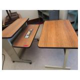 STUDENT COMPUTER DESK AND MATCHING TABLE