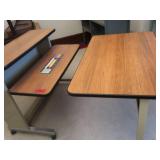 STUDENT COMPUTER DESK AND MATCHING TABLE