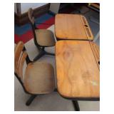 2 MATCHING STUDENT DESKS