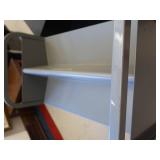 1 SMALL ROLLING CART AND FILE CABINET