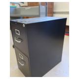 1 SMALL ROLLING CART AND FILE CABINET