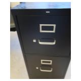 1 SMALL ROLLING CART AND FILE CABINET