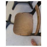 2 VINTAGE STUDENT DESKS