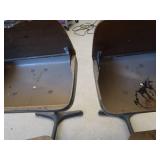 2 VINTAGE STUDENT DESKS