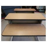 ROLLING STUDENT COMPUTER DESKS