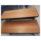 ROLLING STUDENT COMPUTER DESKS