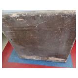 VINTAGE/ANTIQUE WOODEN UMBRELLA RACK? AND CARD TABLE