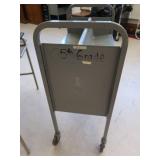 COMPUTER TABLE AND LIBRARY CART