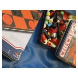 BLUE MAT COVERS, GAMES, ASSORTED MATS