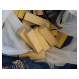 BLUE MAT COVERS, GAMES, ASSORTED MATS