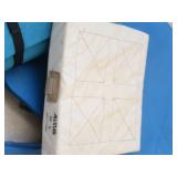 BLUE MAT COVERS, GAMES, ASSORTED MATS