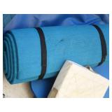 BLUE MAT COVERS, GAMES, ASSORTED MATS