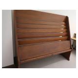 ANTIQUE? LARGE WOODEN MAGAZINE RACK
