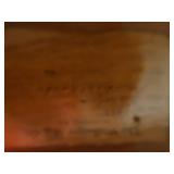 ANTIQUE? LARGE WOODEN MAGAZINE RACK