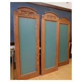 3 STANDING SOLID WOOD DIVIDERS