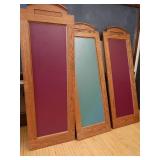 3 STANDING SOLID WOOD DIVIDERS