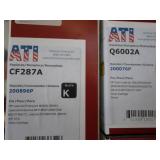 METAL FILE CABINET AND PRINTER INK CARTRIDGES