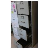 METAL FILE CABINET AND PRINTER INK CARTRIDGES