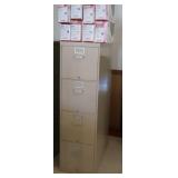 METAL FILE CABINET AND PRINTER INK CARTRIDGES