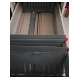 METAL FILE CABINET AND PRINTER INK CARTRIDGES