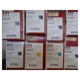 METAL FILE CABINET AND PRINTER INK CARTRIDGES