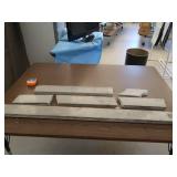 GRANITE PIECES WITH VINTAGE METAL CAN