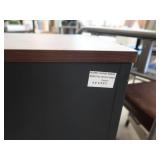 SMALL DESK, SMALL SHELF AND RETRO OFFICE CHAIR