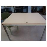 RETRO TABLE AND CHAIR