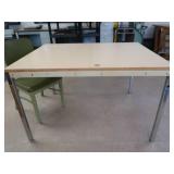 RETRO TABLE AND CHAIR