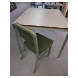 RETRO TABLE AND CHAIR