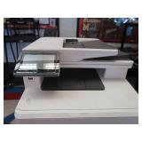 ROLLING CART WITH PRINTER AND TONER