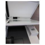 ROLLING CART WITH PRINTER AND TONER