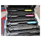 ROLLING CART WITH PRINTER AND TONER