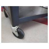 ROLLING CART WITH PRINTER AND CARTRIDGES