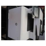 ROLLING CART WITH PRINTER AND CARTRIDGES