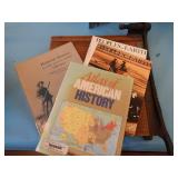 VINTAGE PAPERCUTTER AND BOOKS