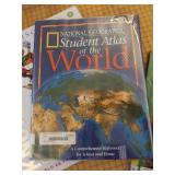 OVERSIZED PAPERCUTTER AND BOOKS