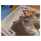 OVERSIZED PAPERCUTTER AND BOOKS